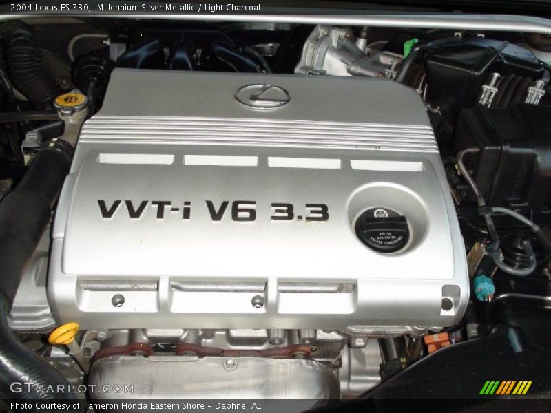 Millennium Silver Metallic / Light Charcoal 2004 Lexus ES 330