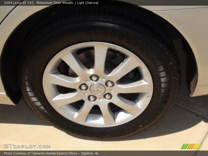 Millennium Silver Metallic / Light Charcoal 2004 Lexus ES 330