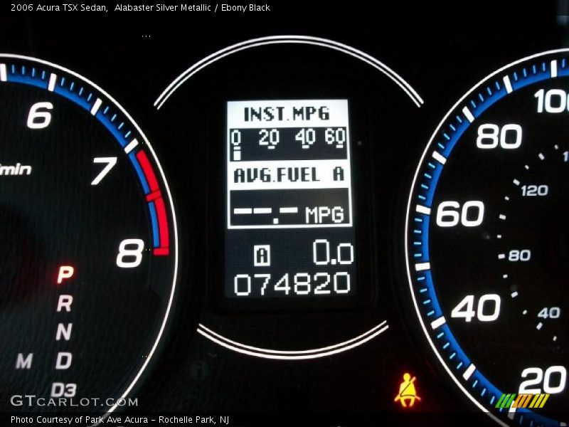 Alabaster Silver Metallic / Ebony Black 2006 Acura TSX Sedan