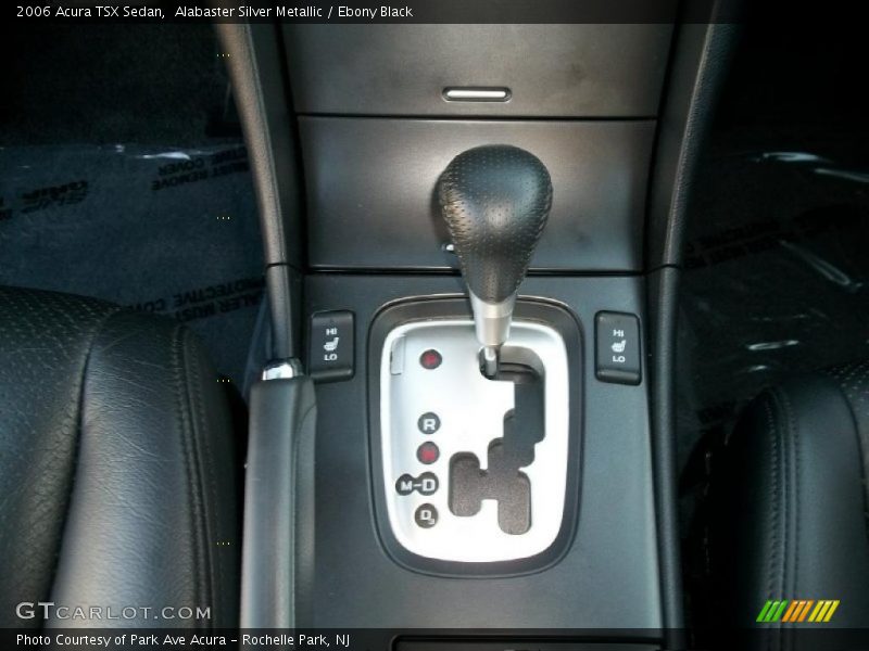 Alabaster Silver Metallic / Ebony Black 2006 Acura TSX Sedan