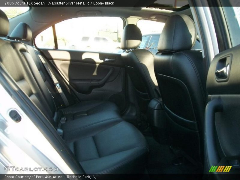 Alabaster Silver Metallic / Ebony Black 2006 Acura TSX Sedan