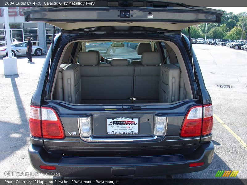 Galactic Gray Metallic / Ivory 2004 Lexus LX 470
