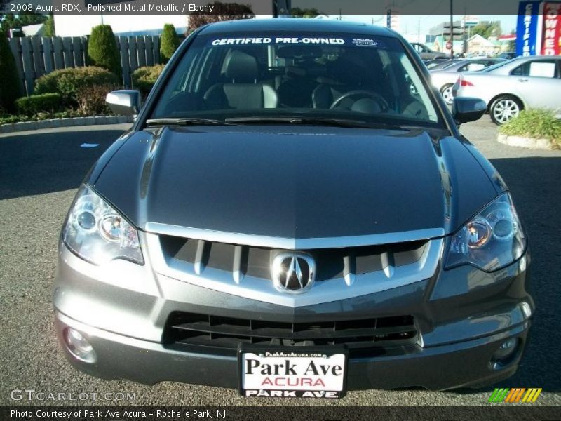 Polished Metal Metallic / Ebony 2008 Acura RDX