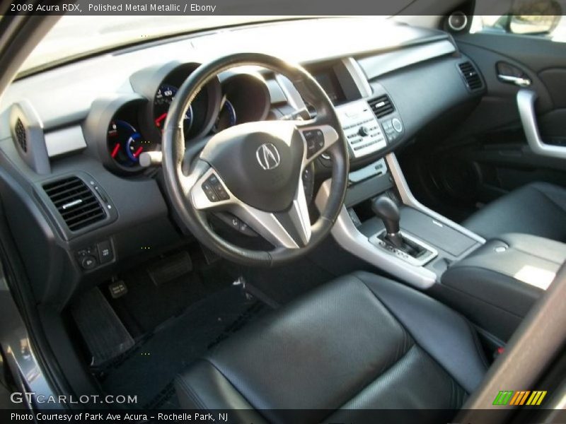 Polished Metal Metallic / Ebony 2008 Acura RDX