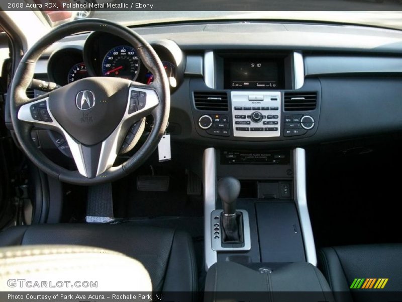 Polished Metal Metallic / Ebony 2008 Acura RDX