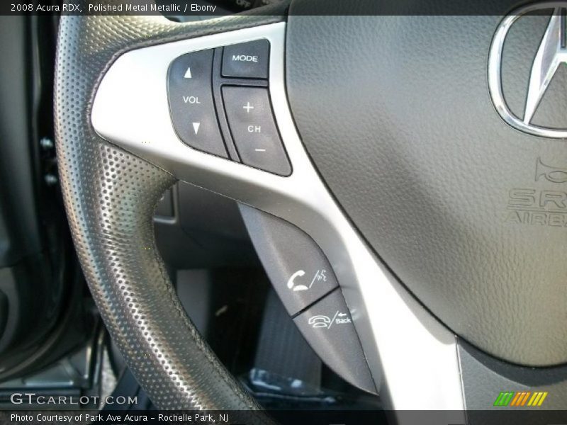 Polished Metal Metallic / Ebony 2008 Acura RDX