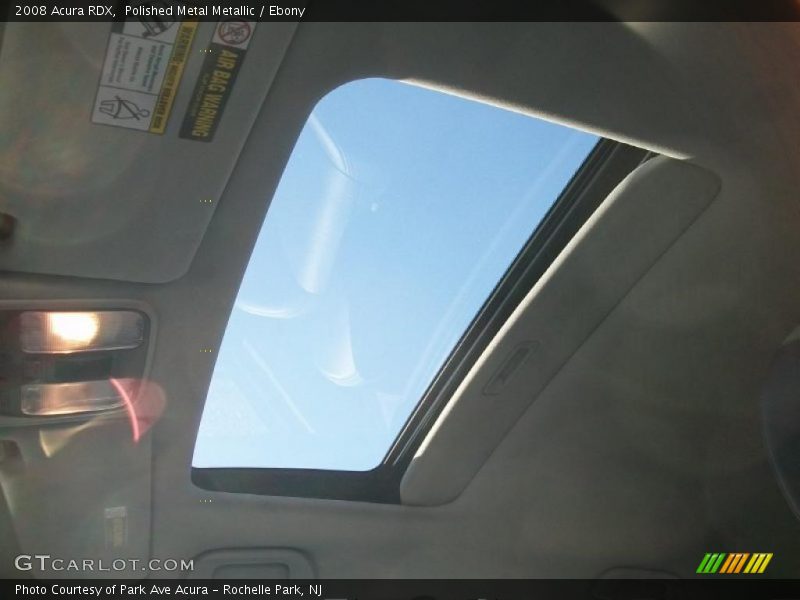 Polished Metal Metallic / Ebony 2008 Acura RDX