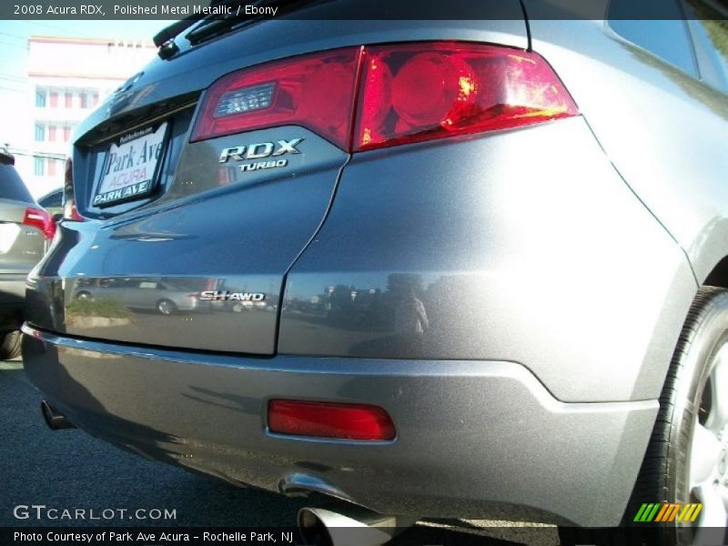 Polished Metal Metallic / Ebony 2008 Acura RDX