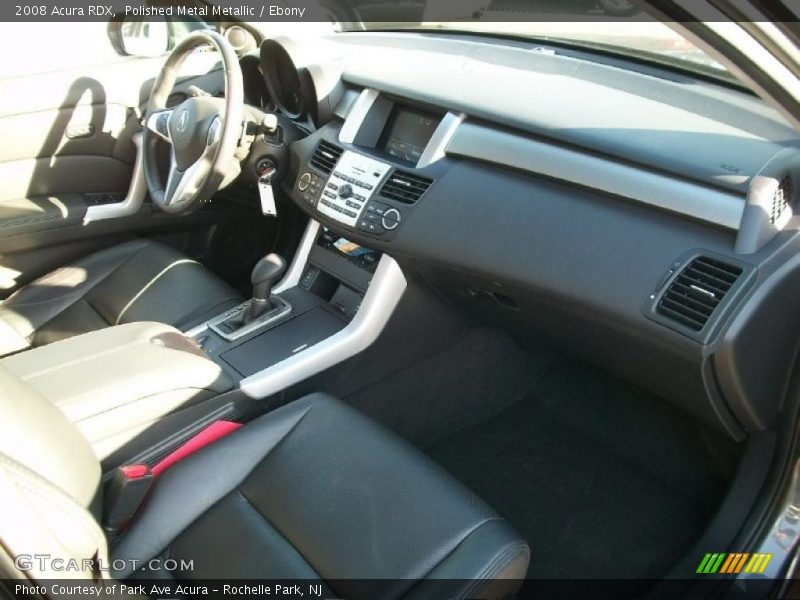 Polished Metal Metallic / Ebony 2008 Acura RDX