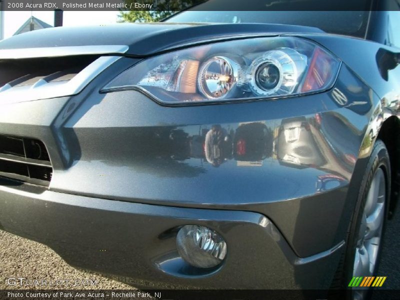 Polished Metal Metallic / Ebony 2008 Acura RDX
