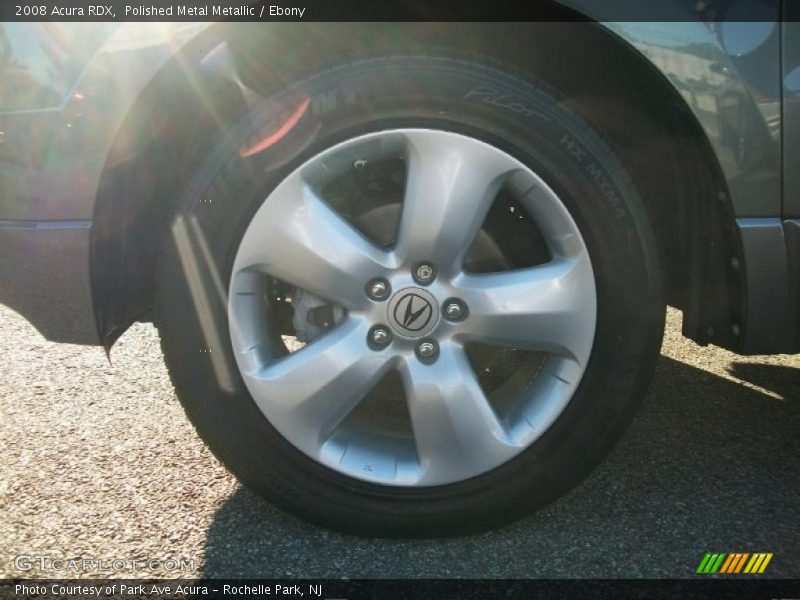Polished Metal Metallic / Ebony 2008 Acura RDX
