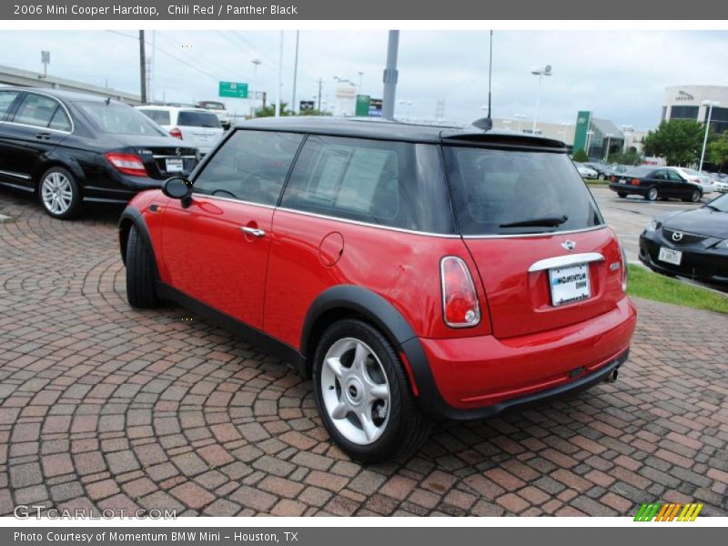 Chili Red / Panther Black 2006 Mini Cooper Hardtop