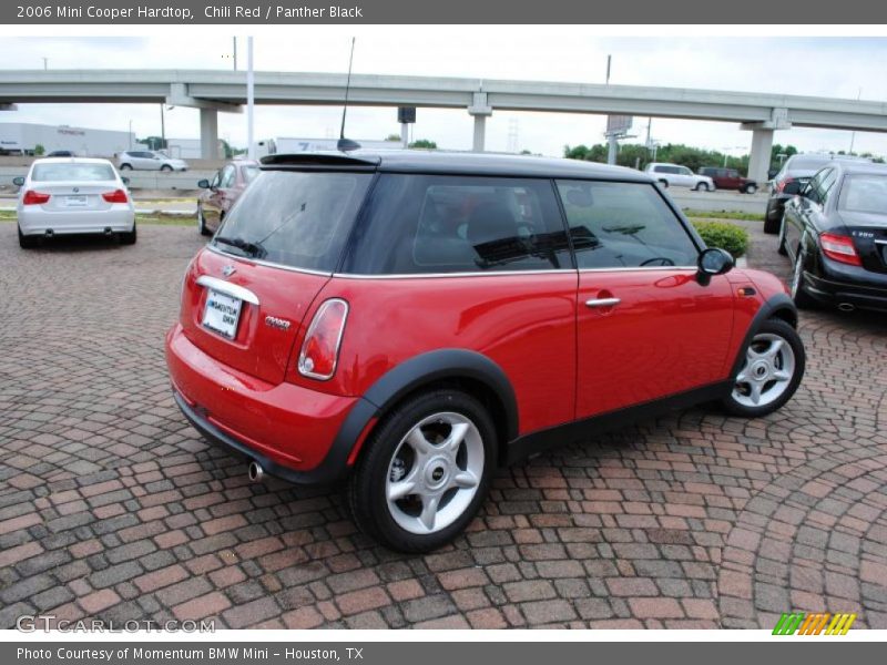 Chili Red / Panther Black 2006 Mini Cooper Hardtop