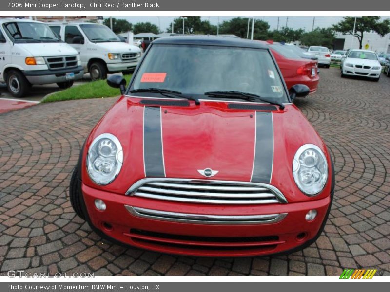 Chili Red / Panther Black 2006 Mini Cooper Hardtop