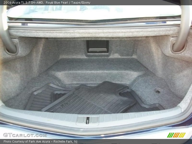 Royal Blue Pearl / Taupe/Ebony 2009 Acura TL 3.7 SH-AWD