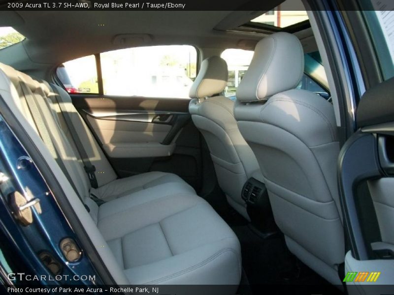 Royal Blue Pearl / Taupe/Ebony 2009 Acura TL 3.7 SH-AWD