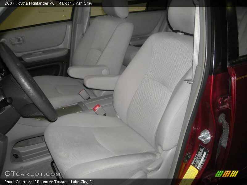 Maroon / Ash Gray 2007 Toyota Highlander V6