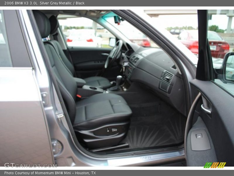 Silver Grey Metallic / Black 2006 BMW X3 3.0i