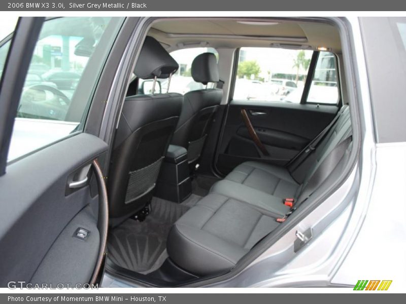 Silver Grey Metallic / Black 2006 BMW X3 3.0i