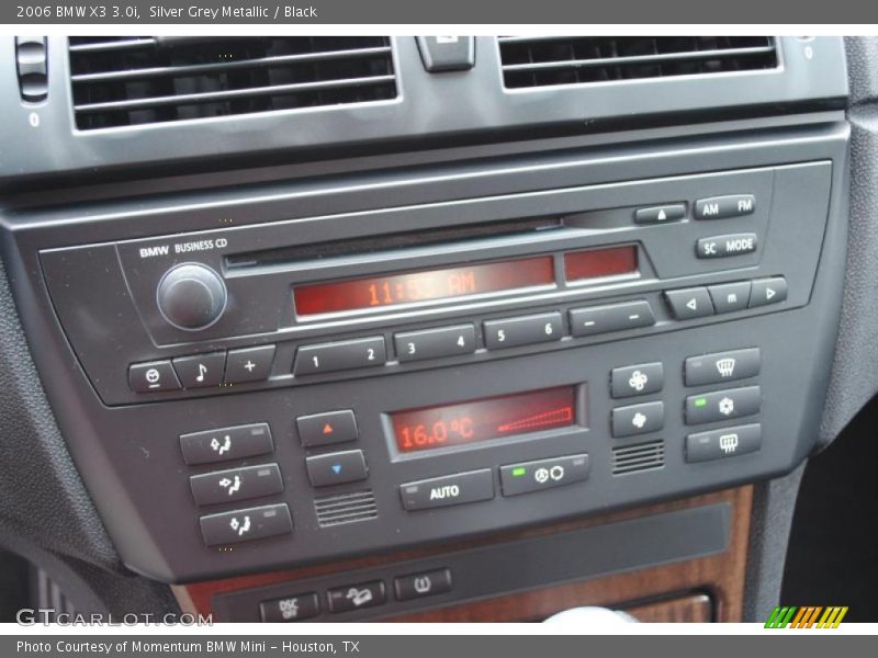 Silver Grey Metallic / Black 2006 BMW X3 3.0i