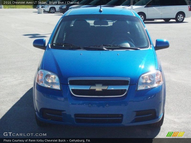 Bright Blue / Charcoal 2010 Chevrolet Aveo LT Sedan