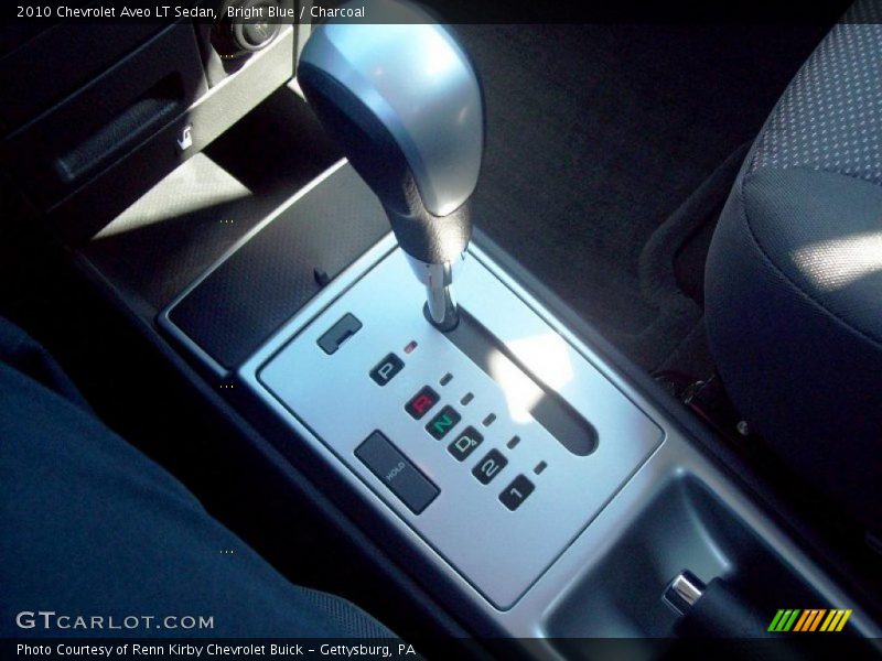 Bright Blue / Charcoal 2010 Chevrolet Aveo LT Sedan