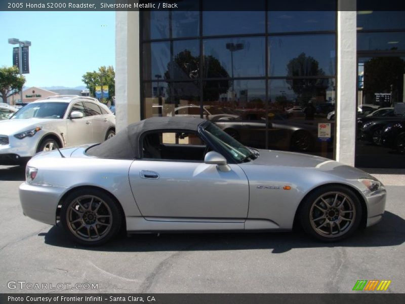 Silverstone Metallic / Black 2005 Honda S2000 Roadster