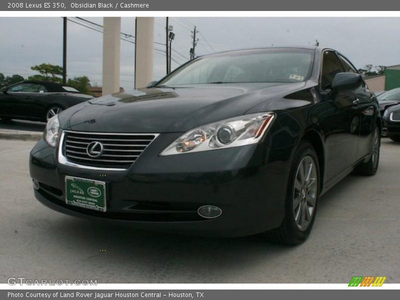 Obsidian Black / Cashmere 2008 Lexus ES 350