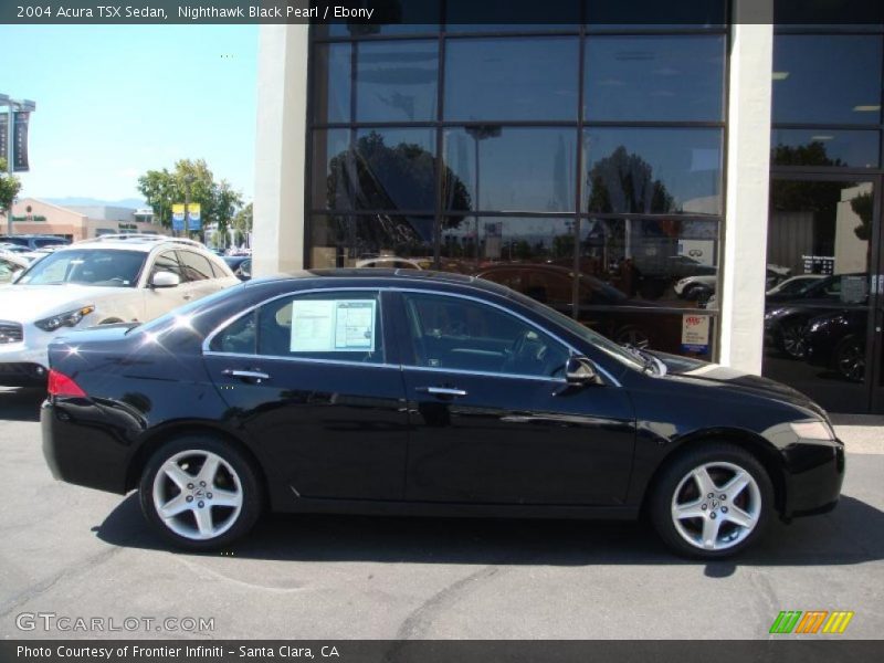 Nighthawk Black Pearl / Ebony 2004 Acura TSX Sedan