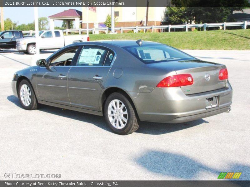 Light Bronze Metallic / Cocoa/Cashmere 2011 Buick Lucerne CXL