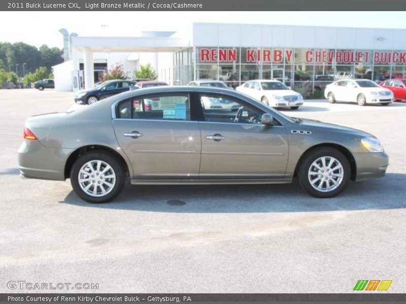 Light Bronze Metallic / Cocoa/Cashmere 2011 Buick Lucerne CXL