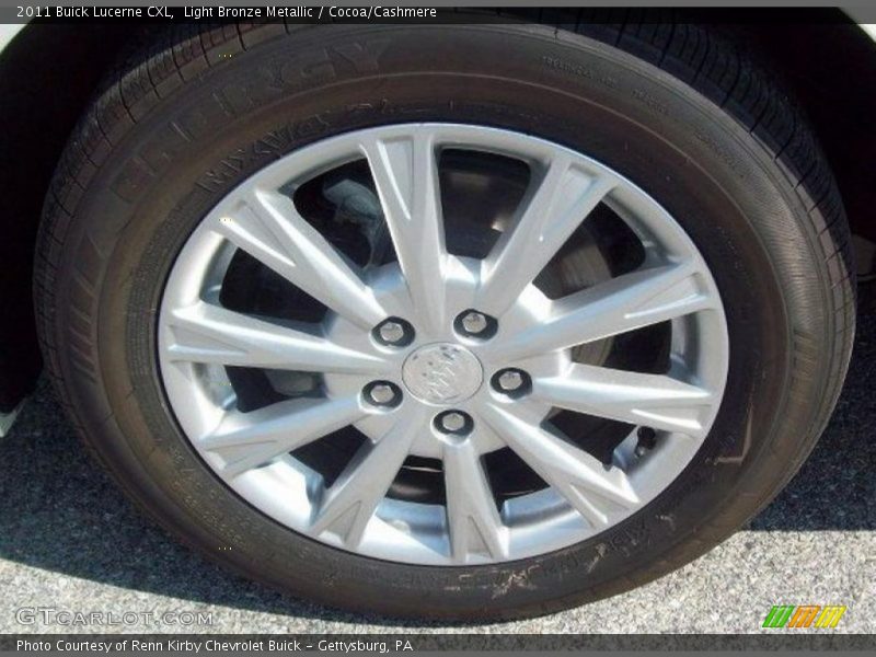 Light Bronze Metallic / Cocoa/Cashmere 2011 Buick Lucerne CXL