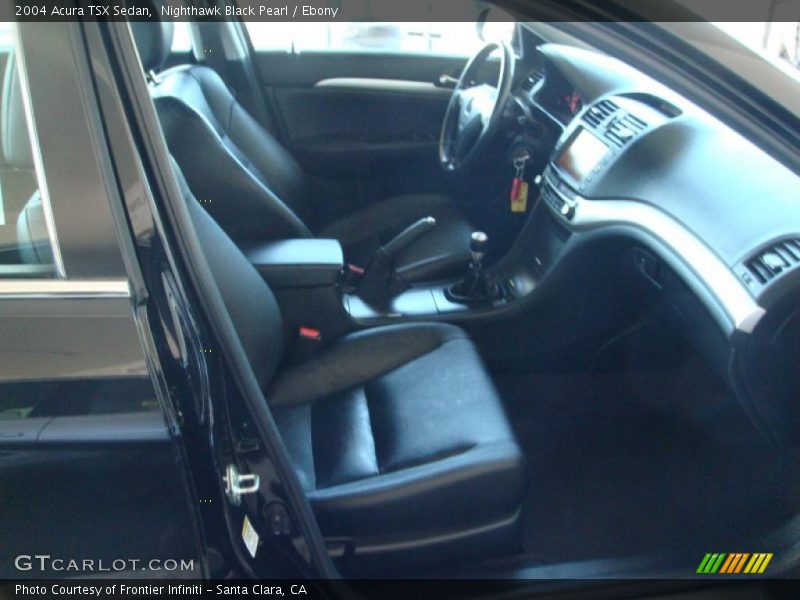 Nighthawk Black Pearl / Ebony 2004 Acura TSX Sedan