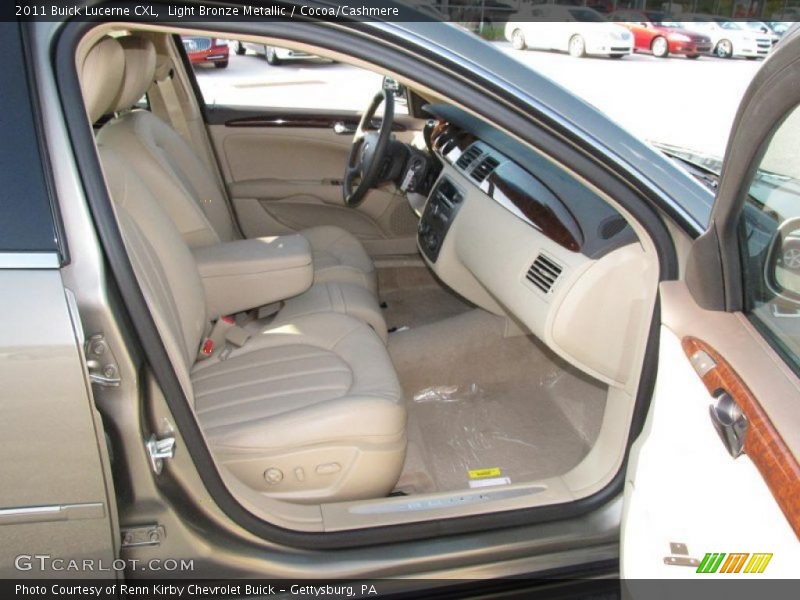 Light Bronze Metallic / Cocoa/Cashmere 2011 Buick Lucerne CXL