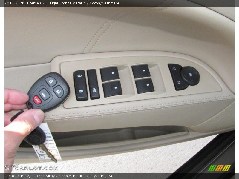 Light Bronze Metallic / Cocoa/Cashmere 2011 Buick Lucerne CXL
