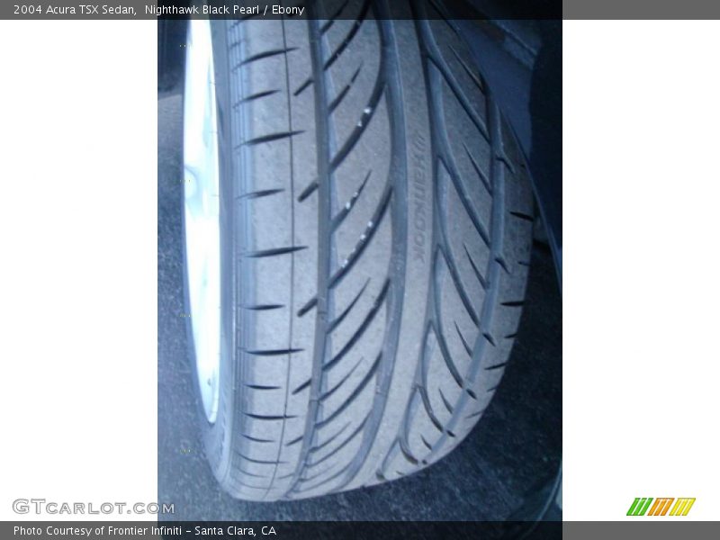 Nighthawk Black Pearl / Ebony 2004 Acura TSX Sedan
