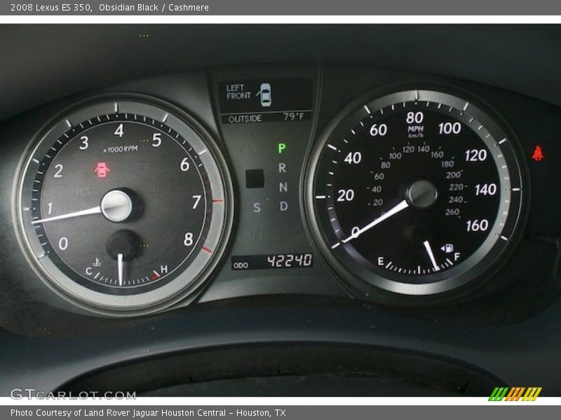 Obsidian Black / Cashmere 2008 Lexus ES 350