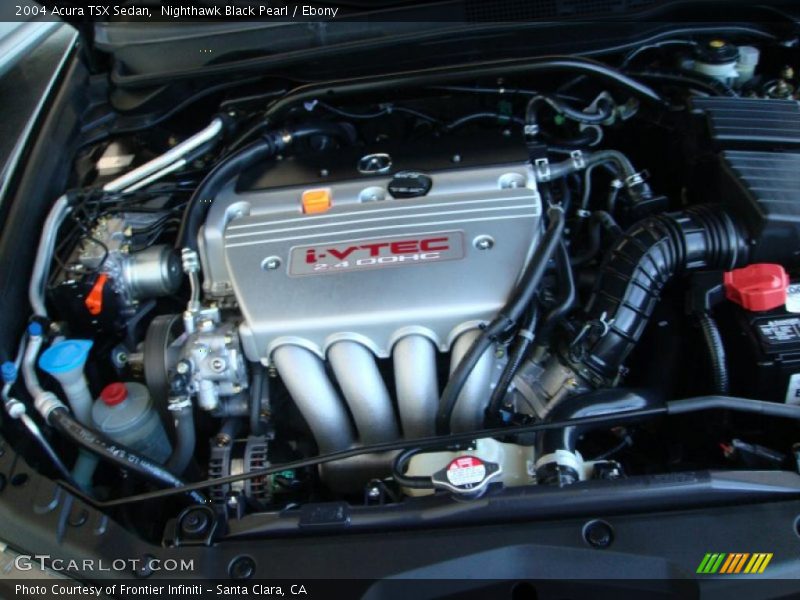 Nighthawk Black Pearl / Ebony 2004 Acura TSX Sedan