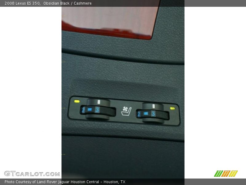 Obsidian Black / Cashmere 2008 Lexus ES 350