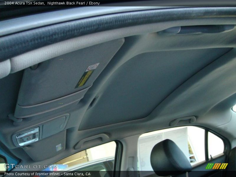 Nighthawk Black Pearl / Ebony 2004 Acura TSX Sedan