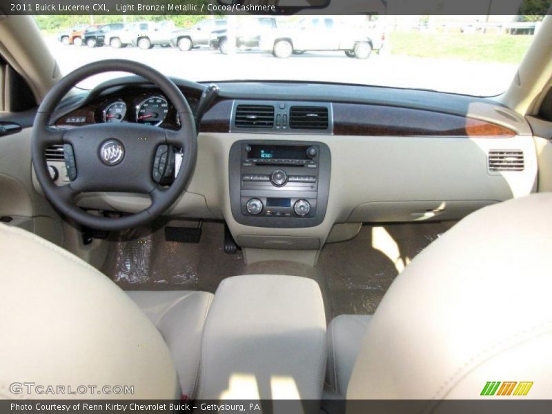 Light Bronze Metallic / Cocoa/Cashmere 2011 Buick Lucerne CXL