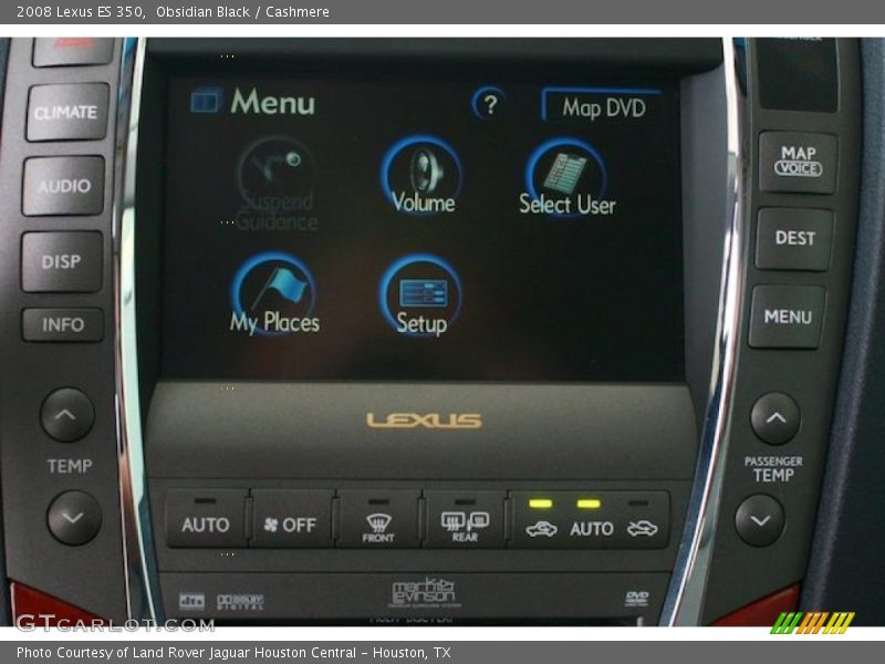 Obsidian Black / Cashmere 2008 Lexus ES 350