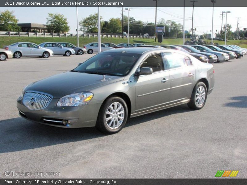 Light Bronze Metallic / Cocoa/Cashmere 2011 Buick Lucerne CXL