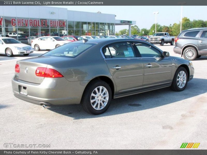 Light Bronze Metallic / Cocoa/Cashmere 2011 Buick Lucerne CXL