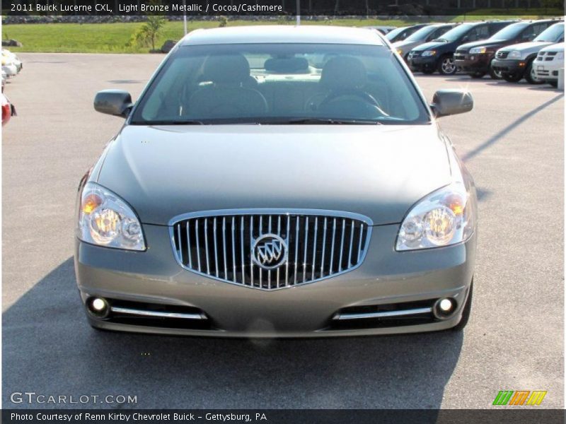 Light Bronze Metallic / Cocoa/Cashmere 2011 Buick Lucerne CXL