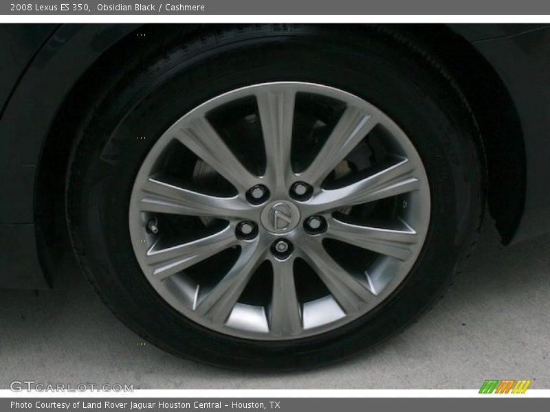Obsidian Black / Cashmere 2008 Lexus ES 350
