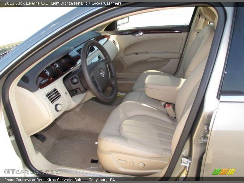 Light Bronze Metallic / Cocoa/Cashmere 2011 Buick Lucerne CXL