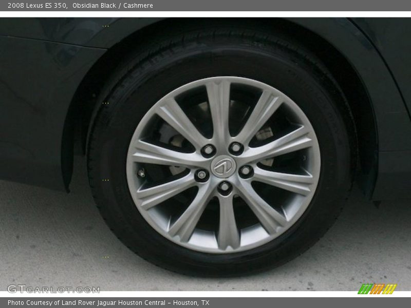 Obsidian Black / Cashmere 2008 Lexus ES 350