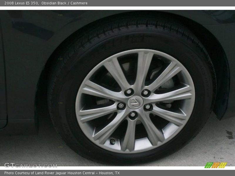 Obsidian Black / Cashmere 2008 Lexus ES 350