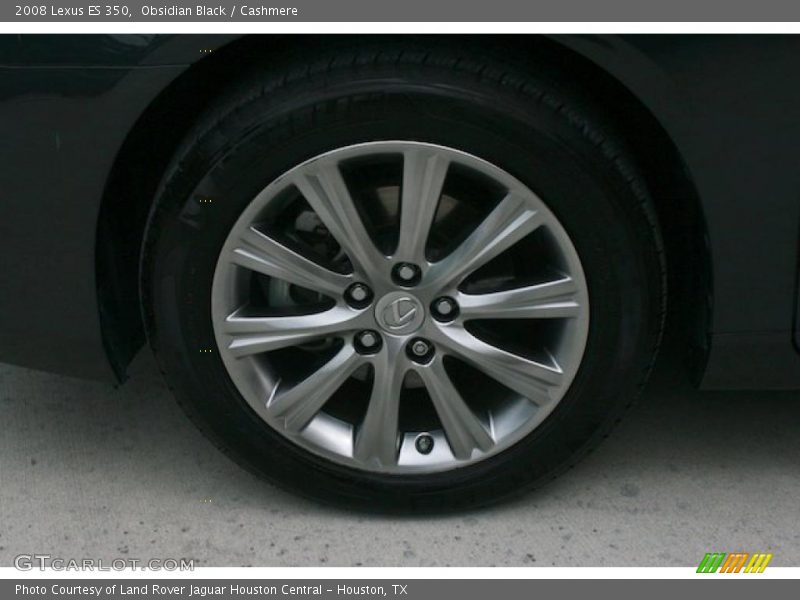 Obsidian Black / Cashmere 2008 Lexus ES 350